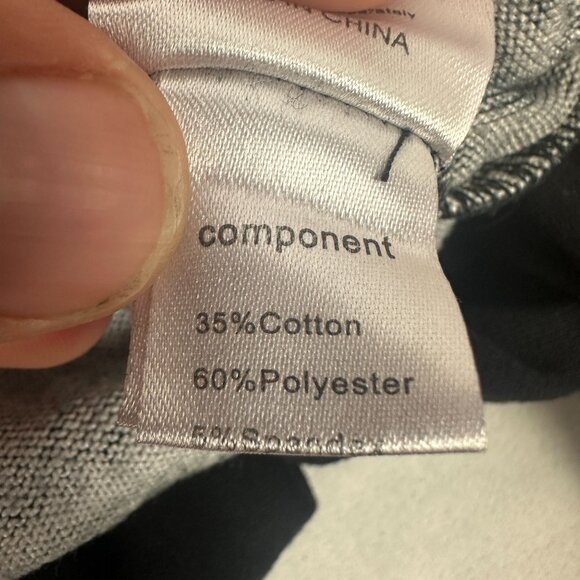 Bebonnie Womens Size XXL Black & Gray Tunic Top With Geometric Trim - Picture 5 of 5